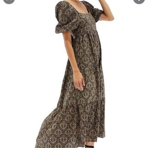 MINKPINK Yasamin Tiered Midi Dress, size Small